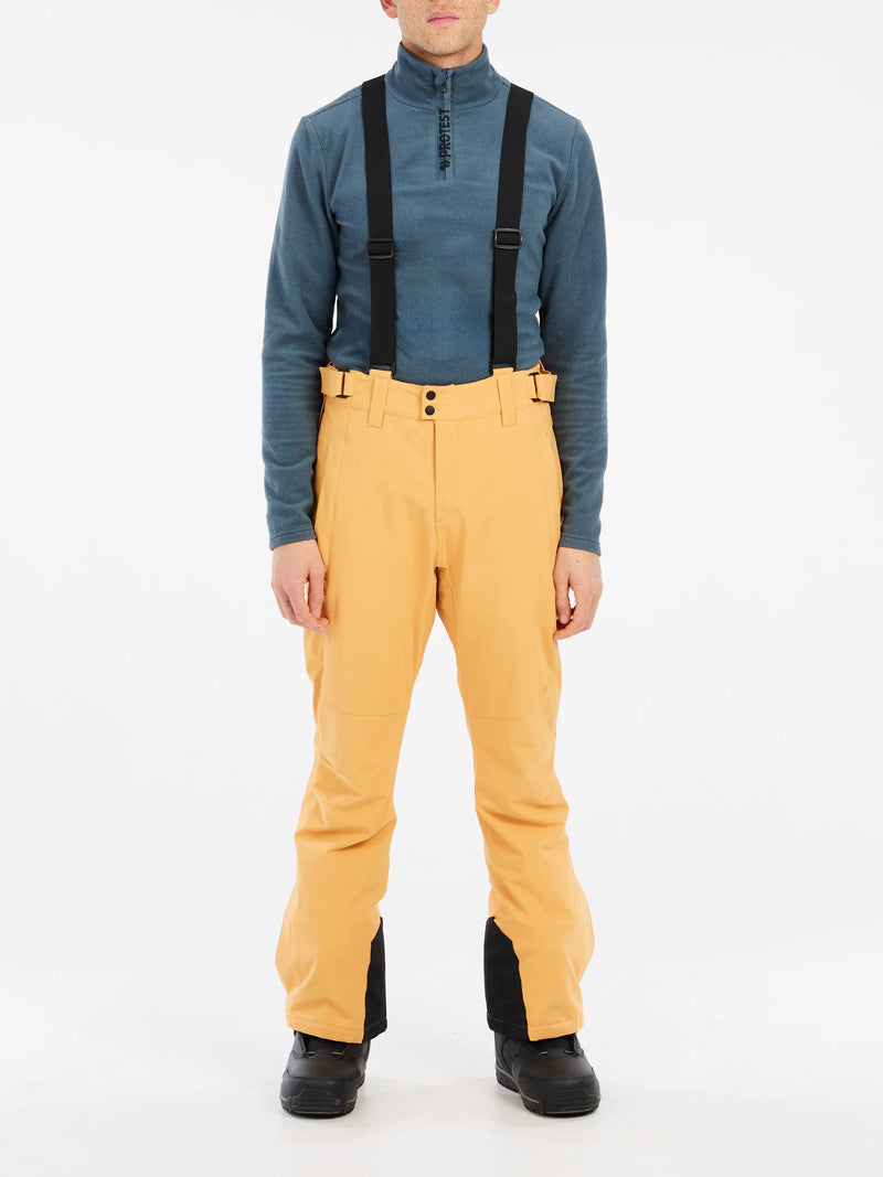 Load image into Gallery viewer, Protest Men&#39;s PRTROWENS Snow Pants Cab Yellow 4718500_708
