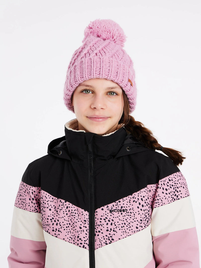 Load image into Gallery viewer, Protest Kid&#39;s Fugy Snow Jacket Cameo Pink 6911632-873
