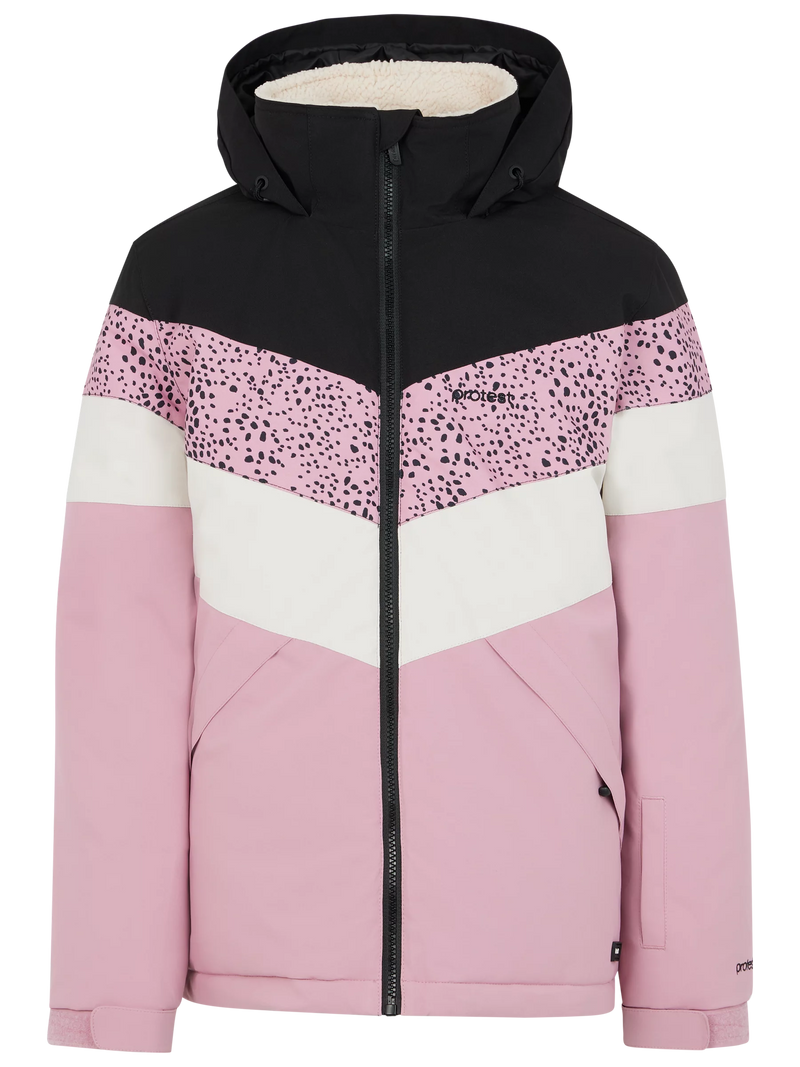 Load image into Gallery viewer, Protest Kid&#39;s Fugy Snow Jacket Cameo Pink 6911632-873
