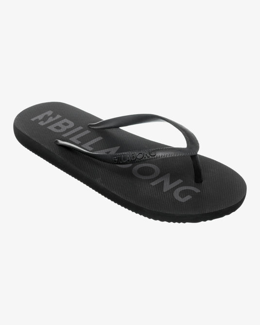 Billabong Women's Sunlight Flip-Flops Black EBJL100001-BLK