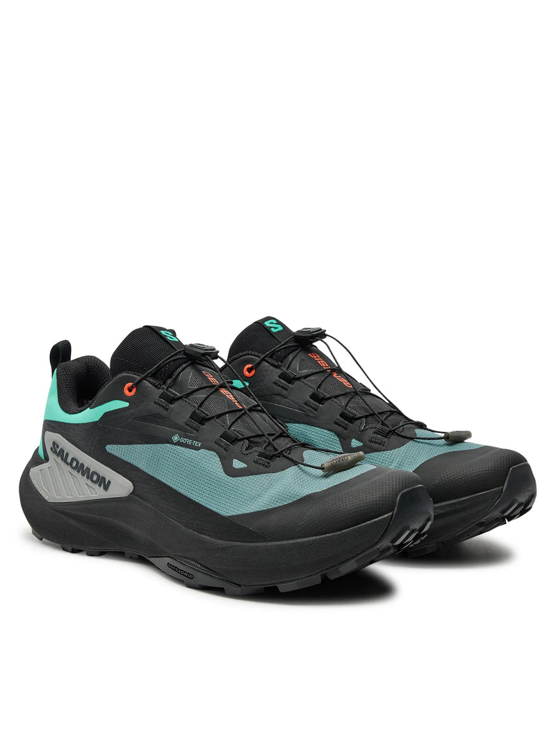 Load image into Gallery viewer, Salomon Men&#39;s Genesis Gore-Tex Trail Running Shoes North Atlantic/Black/Sharkskin L47688300
