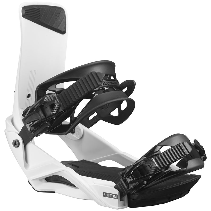 Load image into Gallery viewer, Salomon Unisex Rhythm Snowboard Bindings White L41777500
