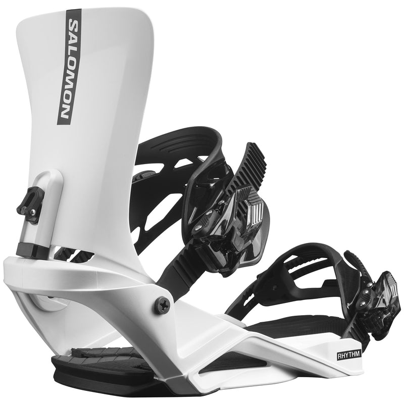 Load image into Gallery viewer, Salomon Unisex Rhythm Snowboard Bindings White L41777500
