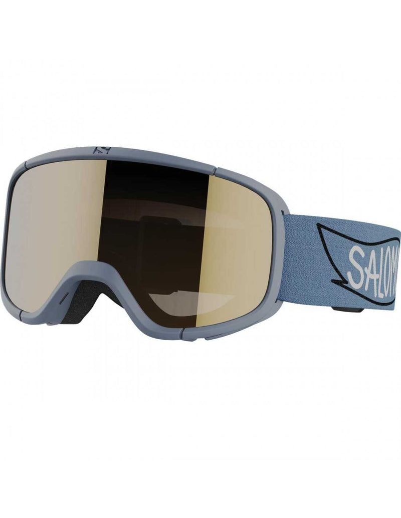 Load image into Gallery viewer, Salomon Kid&#39;s Rio Goggles Blue/Gold S2 L47254300
