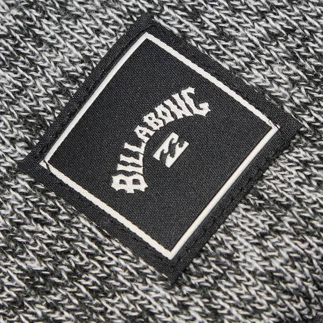 Load image into Gallery viewer, Billabong Men&#39;s Stacked Heather Beanie Black U5BN28BIF0-0019
