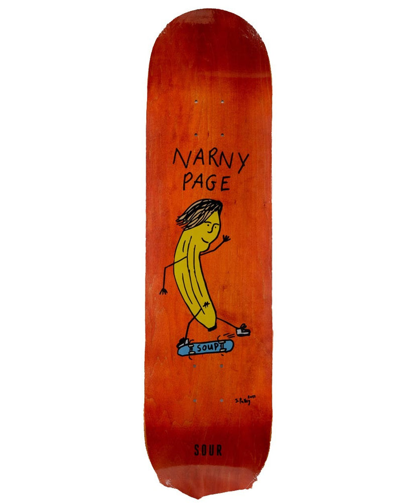 Load image into Gallery viewer, Sour Solution Barney Narny Pro 8.125&quot; Skateboard Deck SOREQSOURFA220090000
