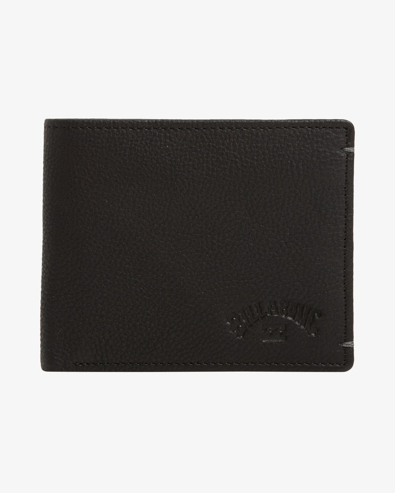 Load image into Gallery viewer, Billabong Men&#39;s Rockaway 2-In-1 Bi-Fold Wallet Black UBYAA00178-BLK
