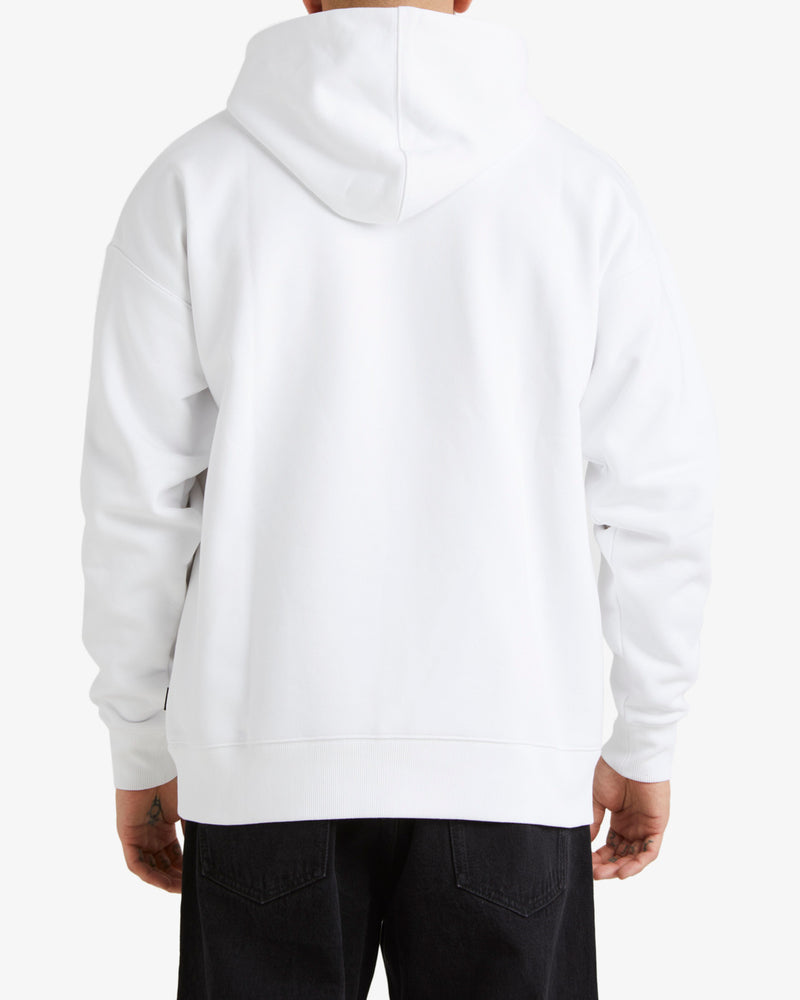 Load image into Gallery viewer, RVCA Men&#39;s Tough Luck Pullover Hoodie White UVYFT00287_WHT
