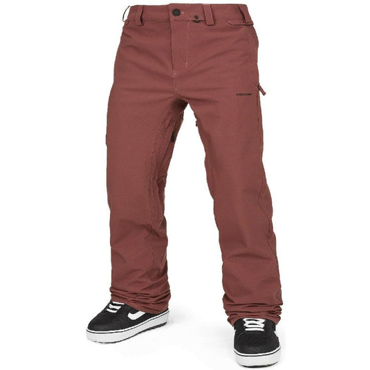 Volcom Men's Freakin Snow Chino Pants Redwood G1352515-RWD