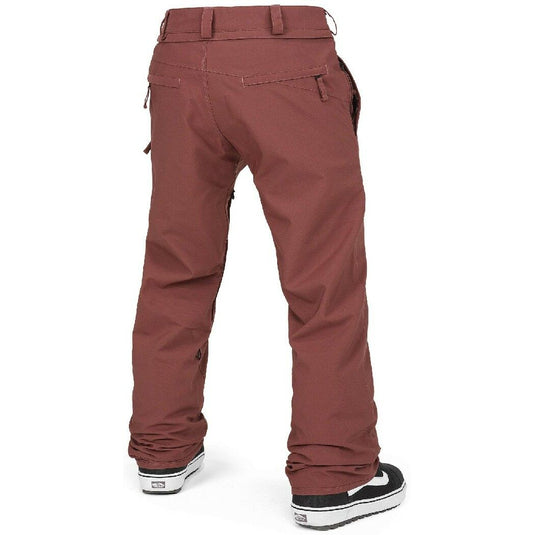 Volcom Men's Freakin Snow Chino Pants Redwood G1352515-RWD