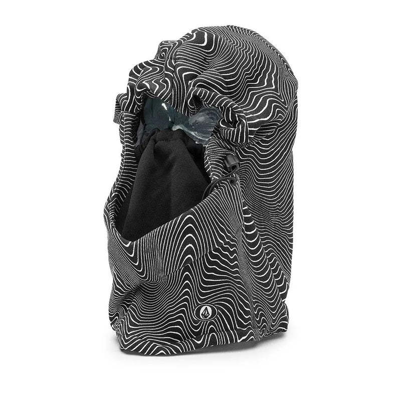 Load image into Gallery viewer, Volcom Men&#39;s Hydro Fleece Hood Thingy Black Print J5552501_BPR
