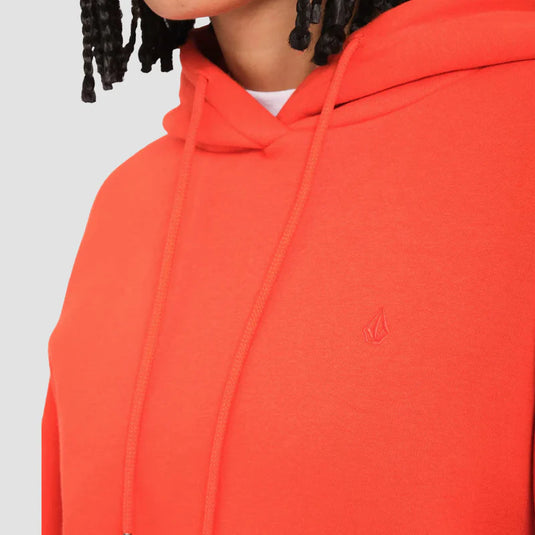 Bright red hoodie women's sale