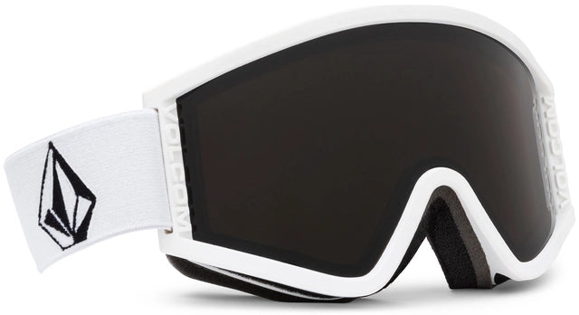 Volcom Unisex Hijinx Goggle Matte White/Light Bronze VG1124701_LTBR