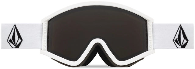 Load image into Gallery viewer, Volcom Unisex Hijinx Goggle Matte White/Light Bronze VG1124701_LTBR
