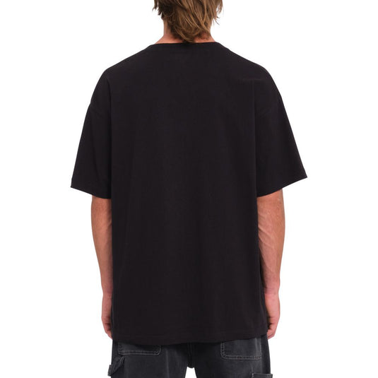 Volcom Men's Underfaced T-Shirt Black A4332411_BLK