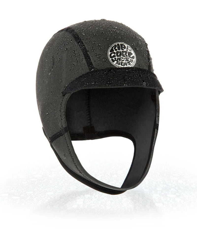 Load image into Gallery viewer, Rip Curl Unisex Dawn Patrol 2mm Surf Cap Black WHO1AM-0090
