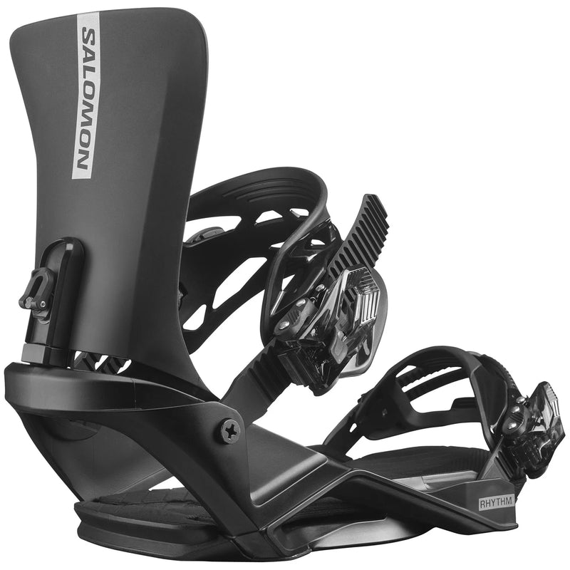 Load image into Gallery viewer, Salomon Unisex Rhythm Snowboard Bindings Black L41777400
