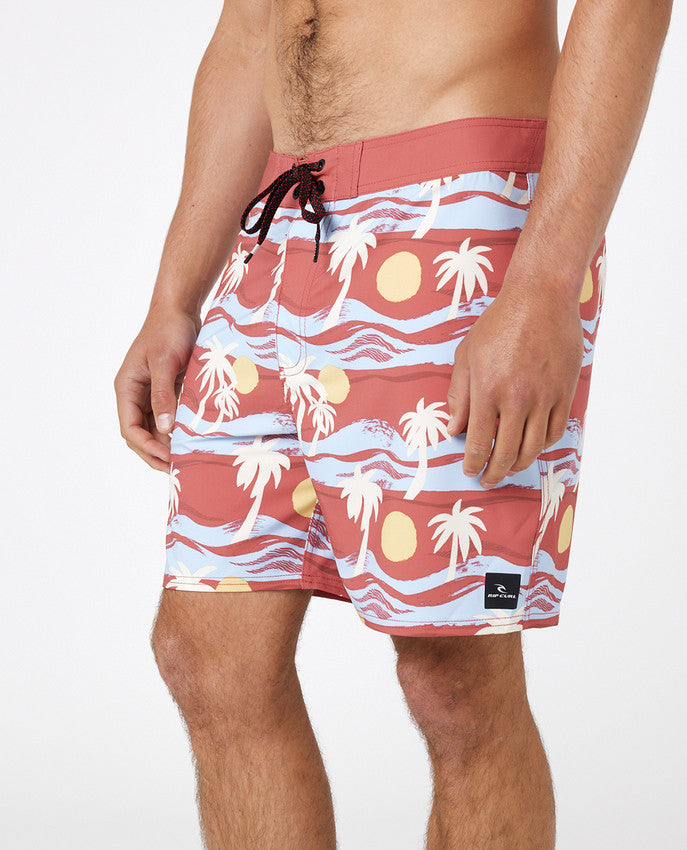 Load image into Gallery viewer, Rip Curl Mirage Retro Dunes 17 Boardshort Dusty Rose 04LMBO-0577
