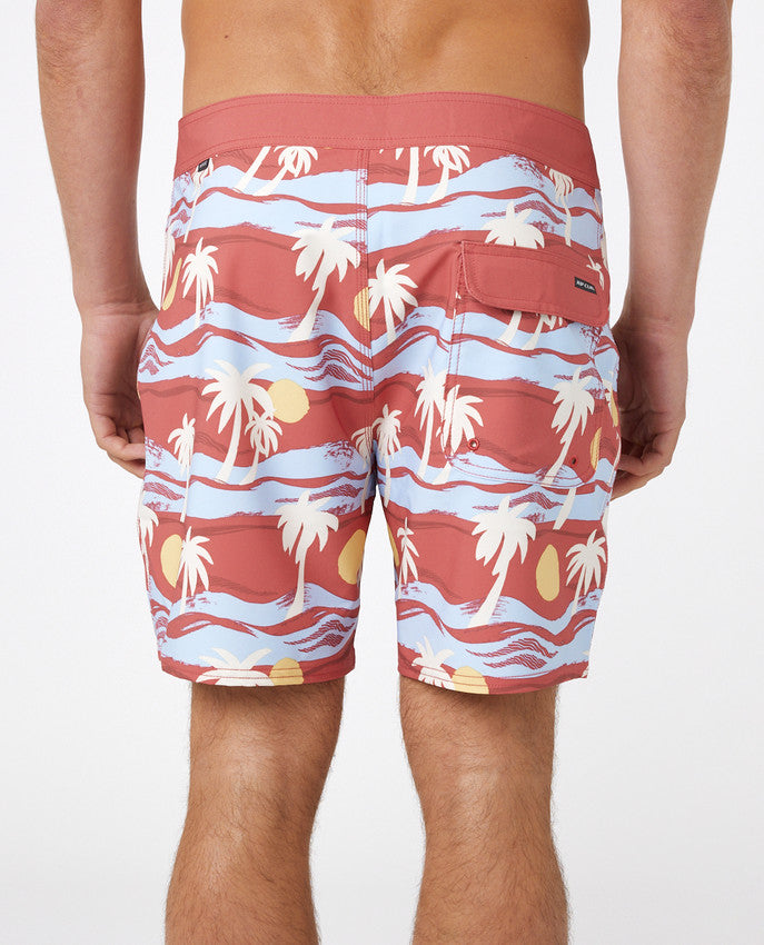 Load image into Gallery viewer, Rip Curl Mirage Retro Dunes 17 Boardshort Dusty Rose 04LMBO-0577
