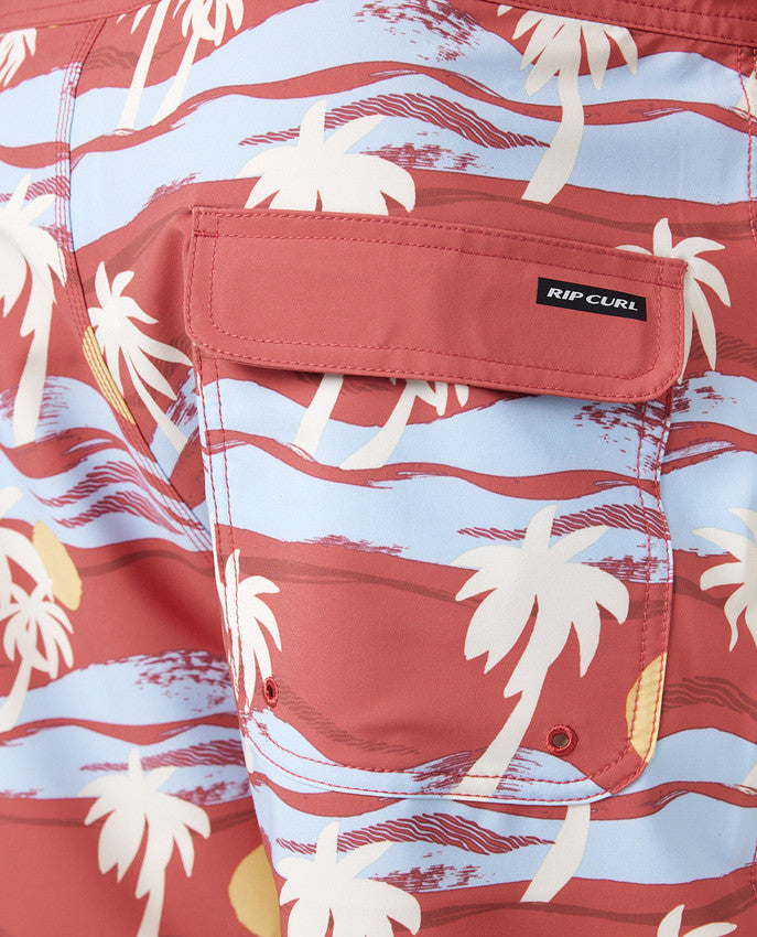 Load image into Gallery viewer, Rip Curl Mirage Retro Dunes 17 Boardshort Dusty Rose 04LMBO-0577
